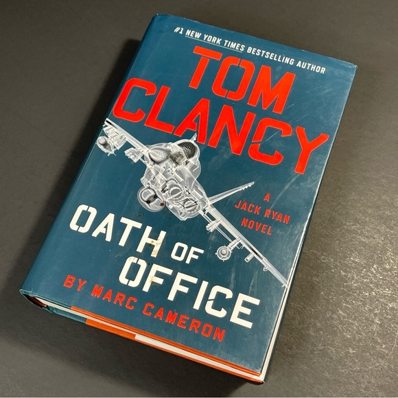 Tom Clancy : Oath Of Office by Marc Cameron (2018, Hardcover) 1st Print - Picture 5 of 5